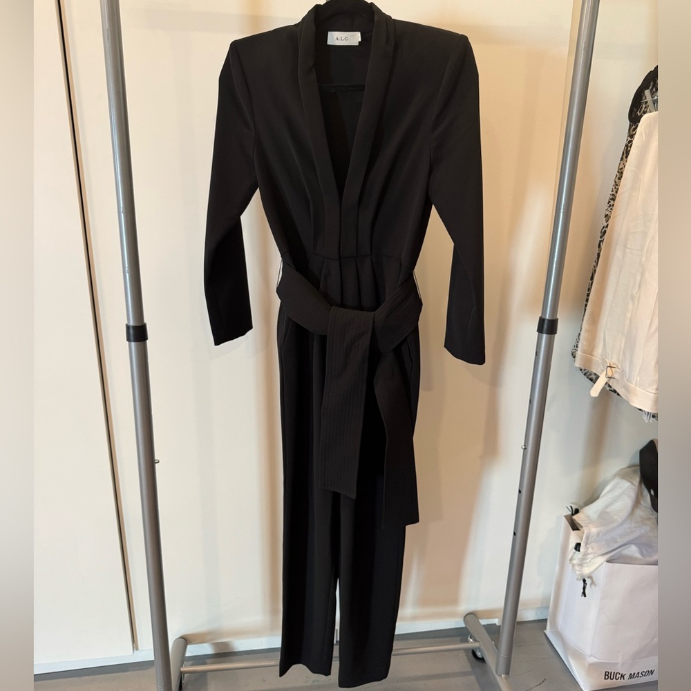A.L.C. Classic Black Jumpsuit